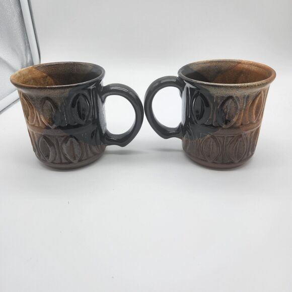 Pottery Craft Robert Maxwell Mugs Compton CA Ackerman Era Sherrill Broudy Style - Picture 7 of 9